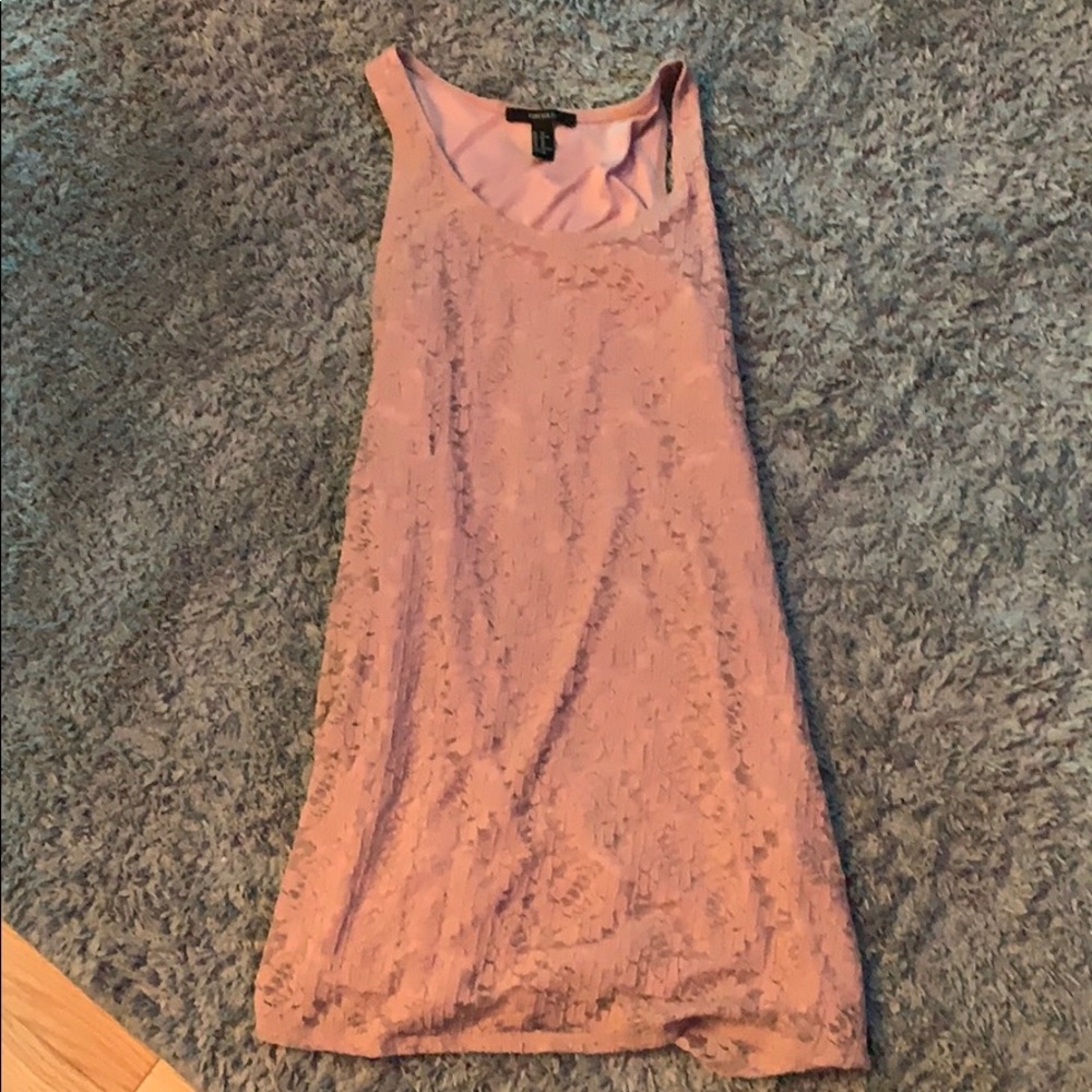 lace A-line dress